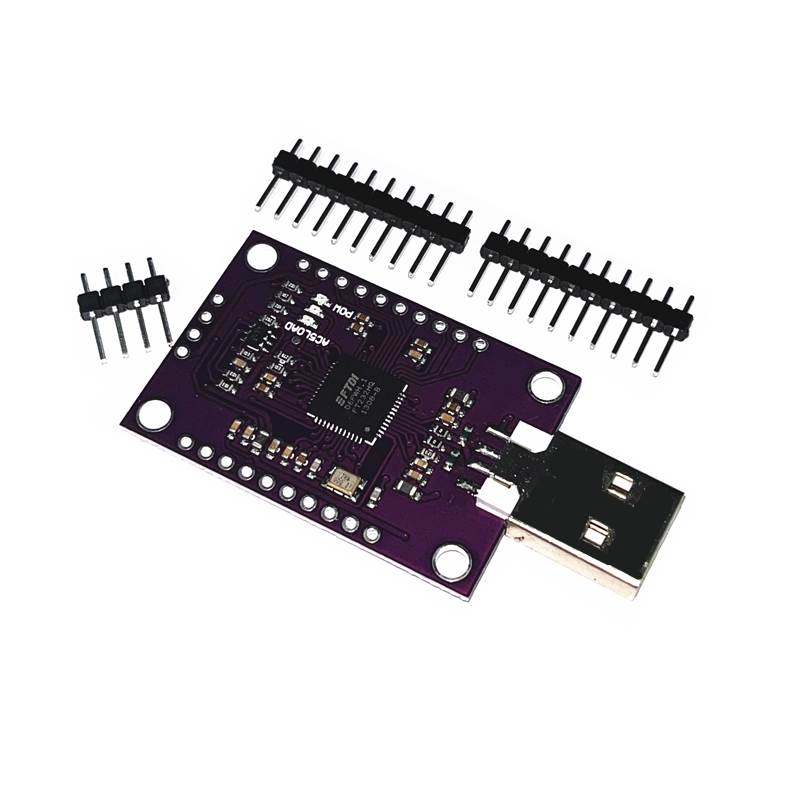 MCU FT232H 高速多功能 USB to JTAG UART/FIFO SPI/I2C 模块