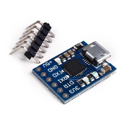 MCU2012 CP2102 USB转TTL通信模块 mini烧录器 下载器