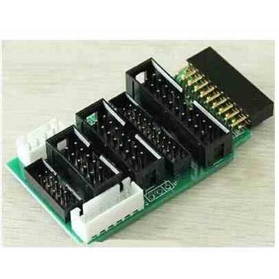 多功能 转接板 支持jtag link v8 v9 ulink2 st linkarm stm32