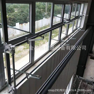 外平开窗开窗器 手动曲臂开窗机 厂房排烟窗开窗机