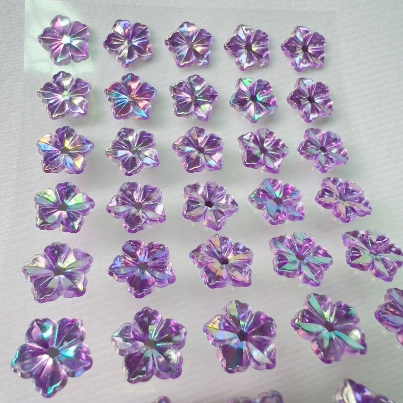幻彩爱心彩色宝石贴画女孩手工装扮素材水晶钻石闪亮立体装饰贴纸