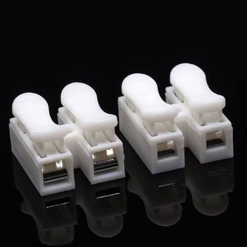 电线快速对接卡扣按压式连接器筒灯接线柱通用快速接线端子夹头