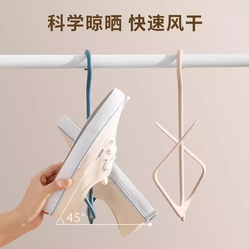 阳台家用晾鞋架晒鞋子神器多功能收纳挂钩宿舍凉鞋晾晒架子