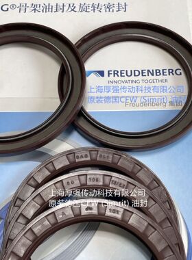 德国Simrit/FREUDENBERG高压油封A cFw101 BABSL1 80-105-7.5/6.5