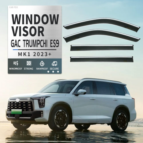 适用于传祺ES9车窗晴雨挡雨遮阳板雨眉TRUMPCHI ES9 Window visor
