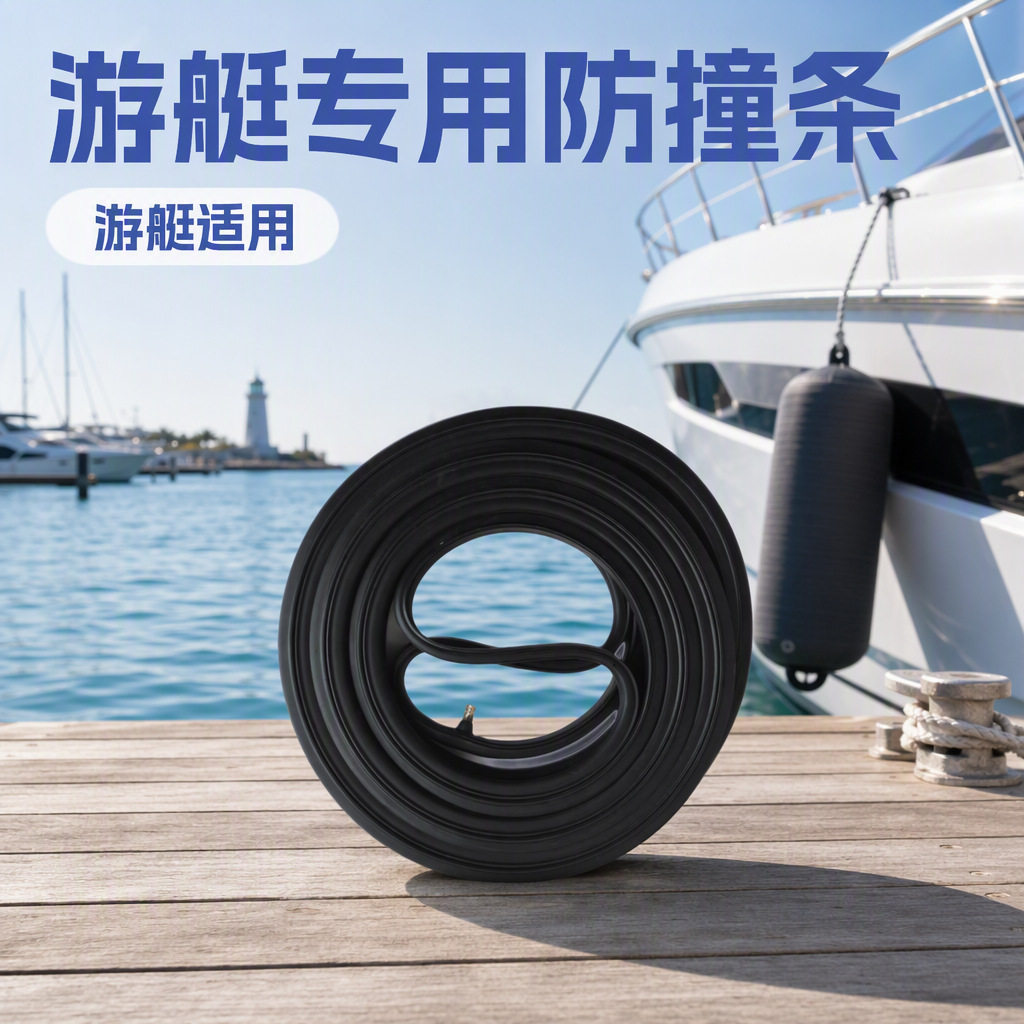 订置EPDM硅胶密实船舱门游艇玻璃止水气囊式充气防撞密封条玻璃门
