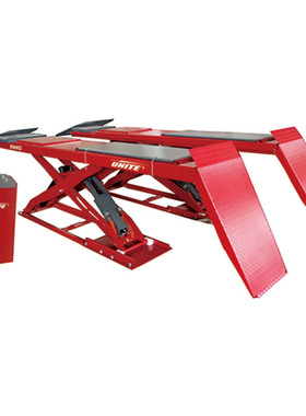 优耐特（UNITE） 3.5吨单层超薄四轮定位大剪汽车举升机 U-D35B