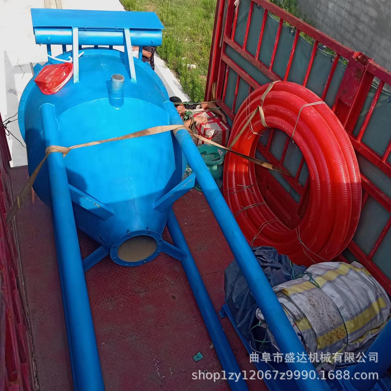 小型远距离气力吸粮机集装箱卸灰