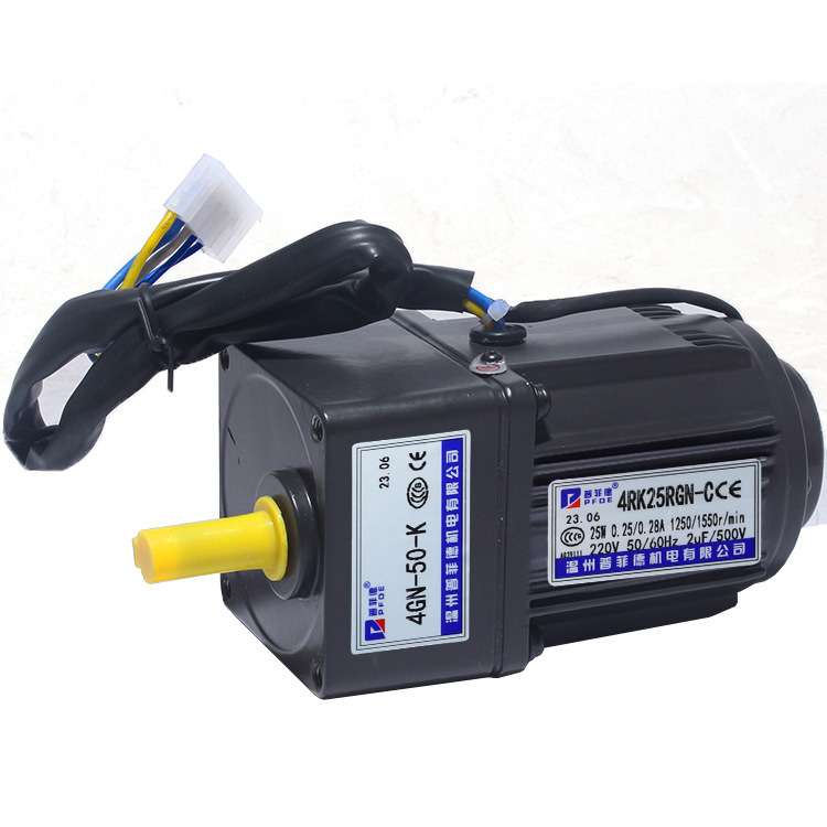 25W 220V 可调速电机 交流齿轮/减速电机马达 可逆电机 4RK25GN-C