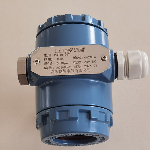 PB8101CdT压力变送器4-20mA变送输出液晶显示电源24VDC螺纹G2＂*1