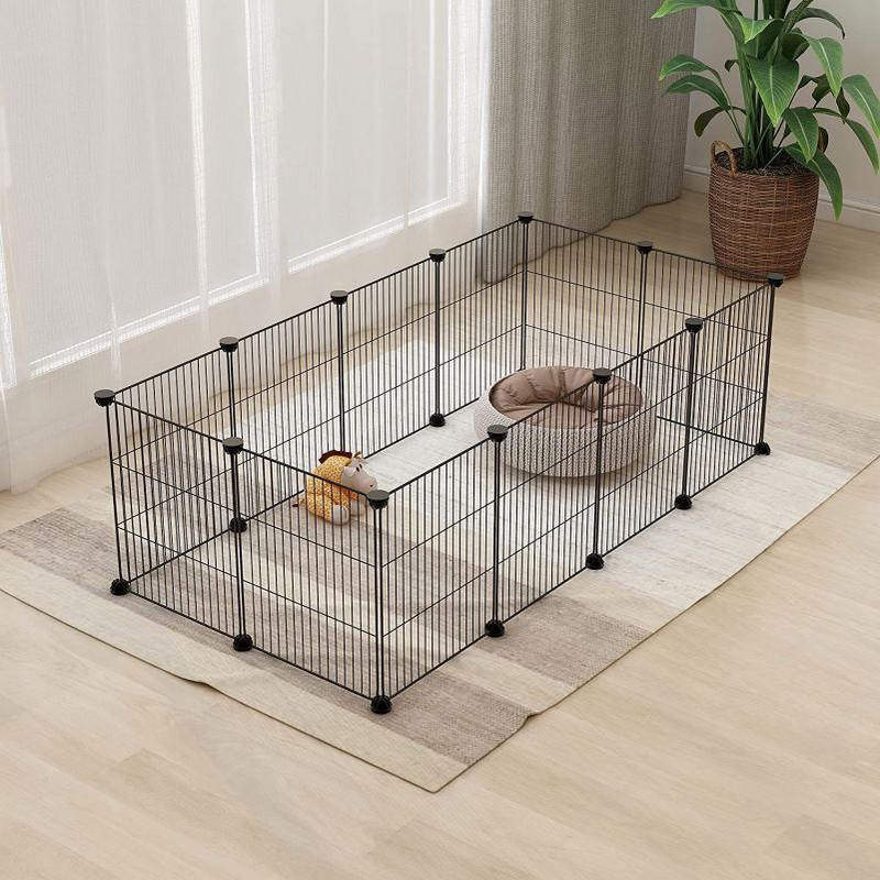 宠物围栏狗猫兔鼠宠物专用家用室内防逃离铁网可自由组合栅栏加厚