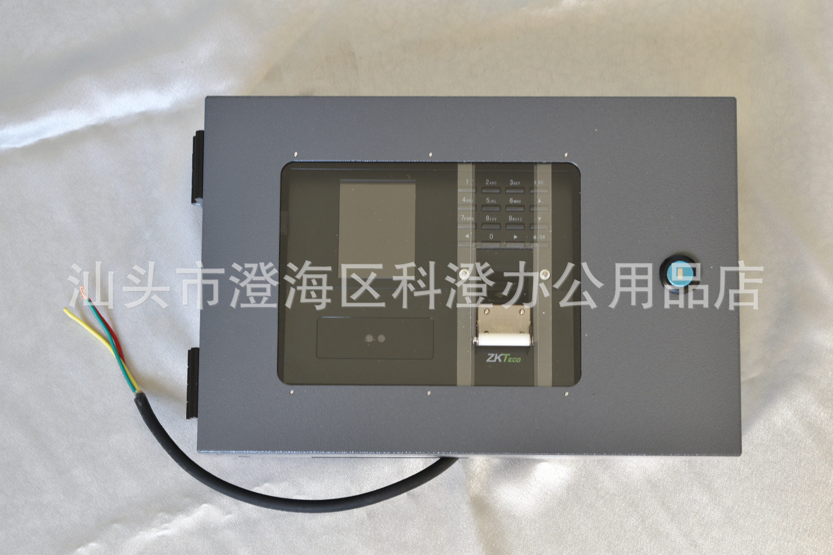 户外防雨防尘温控金属盒适用于中控智慧UF200IF880指纹考勤机