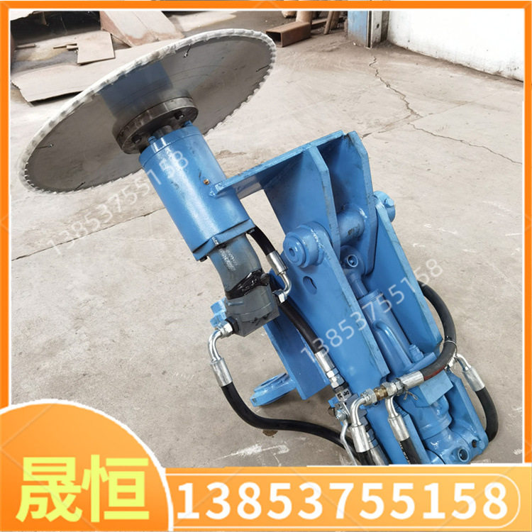 小型液压伐木机锯片式 公路树木高枝锯绿篱锯 园林绿化沙柳机现货