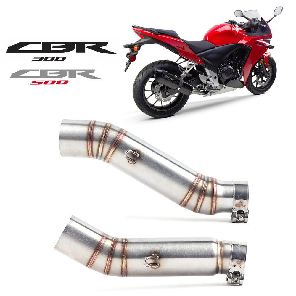 摩托车排气管中段 CBR300 CBR250R CBR500R CB500X CB500F