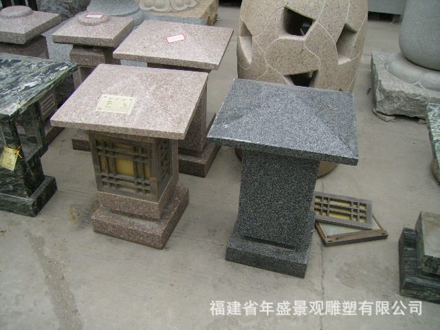 厂家现货园林大理石小灯笼石灯