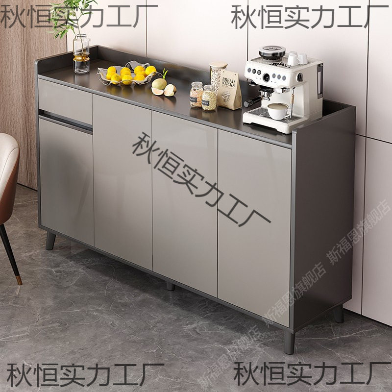 轻奢加灯备餐储物柜新品