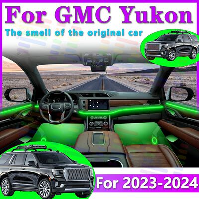 适用于2023-2024的GMC Yukon汽车LED灯内饰氛围灯装饰灯APP控制