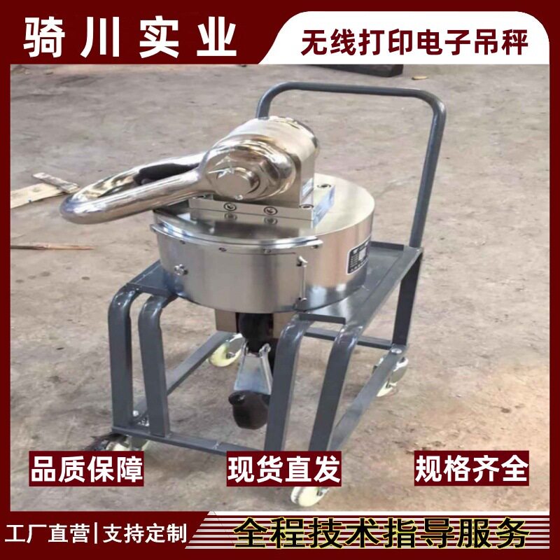钢材计量无线电子吊秤带打印