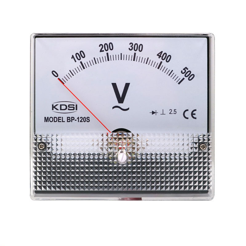 KDSI机械设备电工仪表BP-120S AC500V指针式测量0-500V电压表头