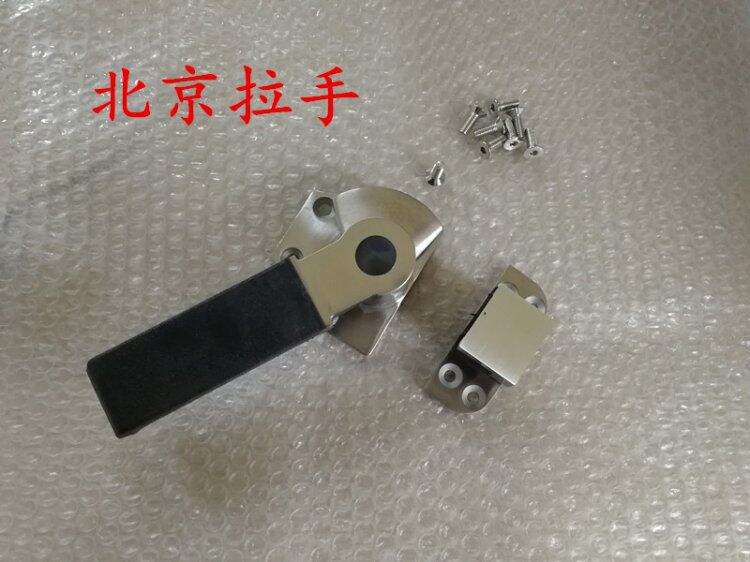 供应全不锈钢精铸、北京蒸柜拉手厨具黑色门把手