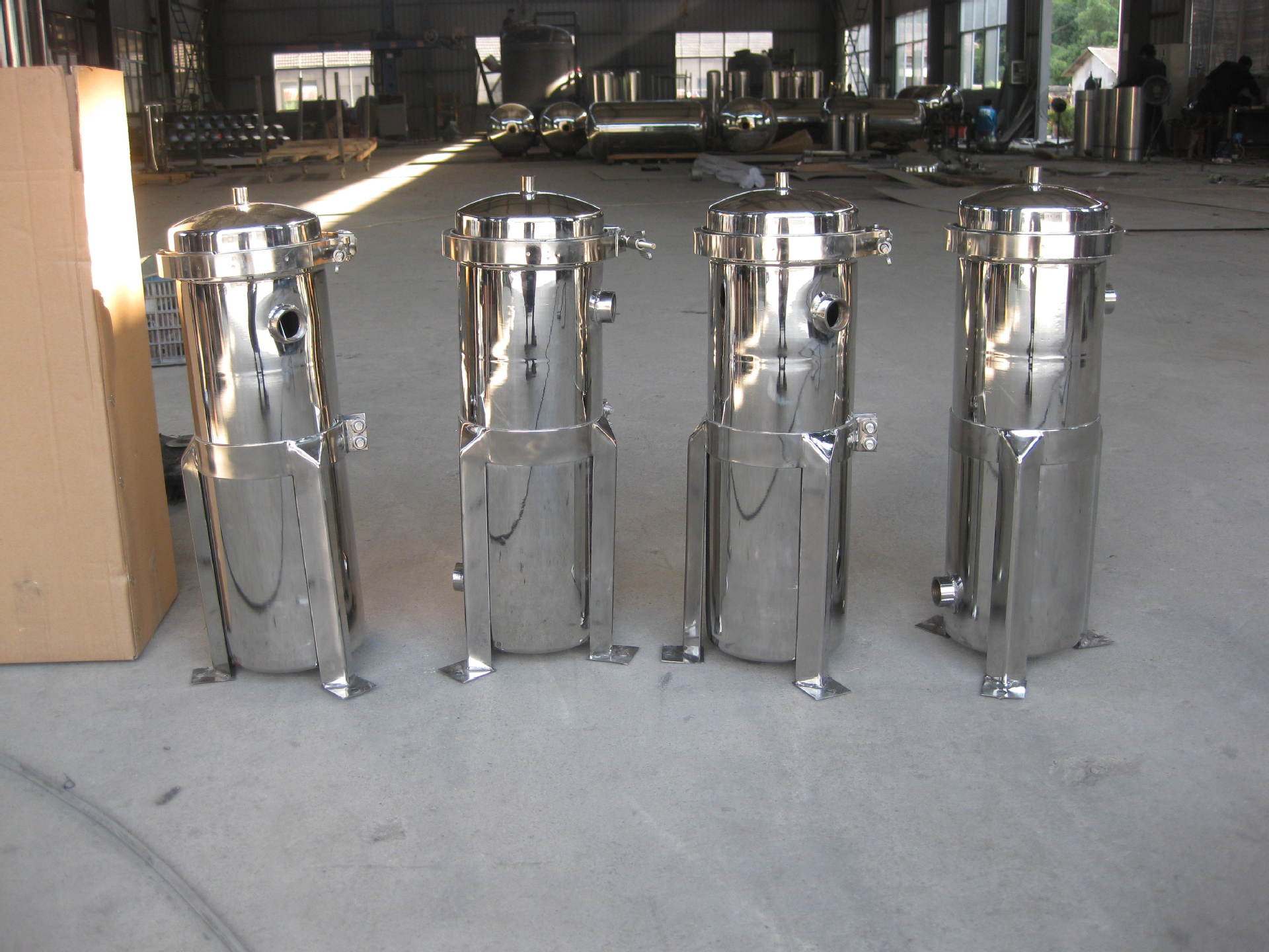 批量定做1号不锈钢环滤袋过滤器