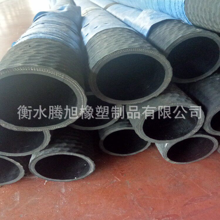 水泥罐车输送水泥面胶管卸灰面胶管可折叠夹线耐磨软管