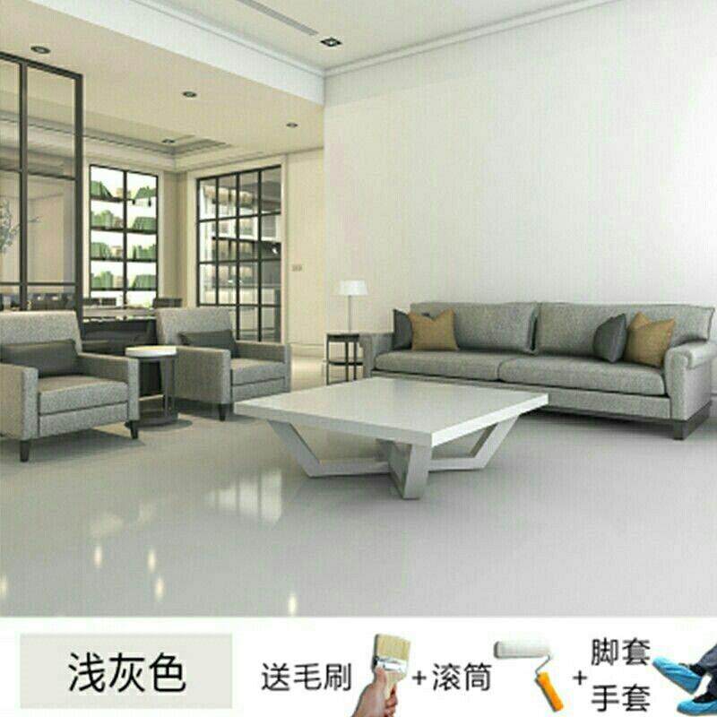 水性地坪漆水泥地面漆刷墙漆防水乳胶漆墙面漆油漆涂料漆墙漆