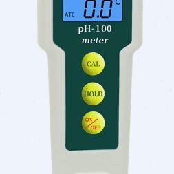 上海浦春PH100APH100B工业水质ph测试笔水族ph值 笔式酸度计