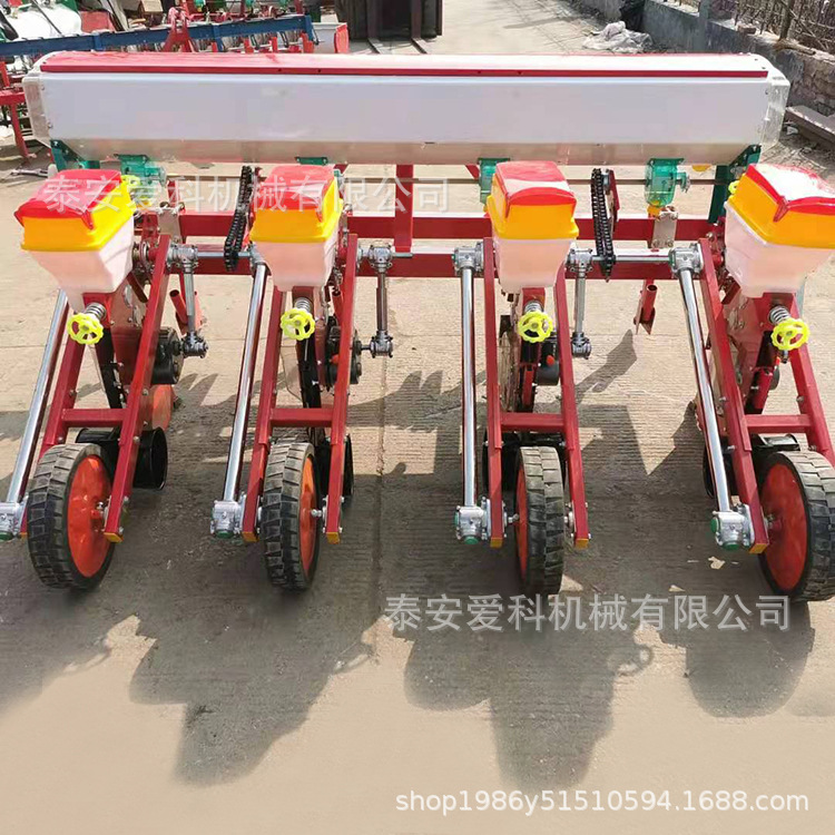 悬浮玉米大豆精播机 免耕浆腿种植机 可施肥距离可调一体机