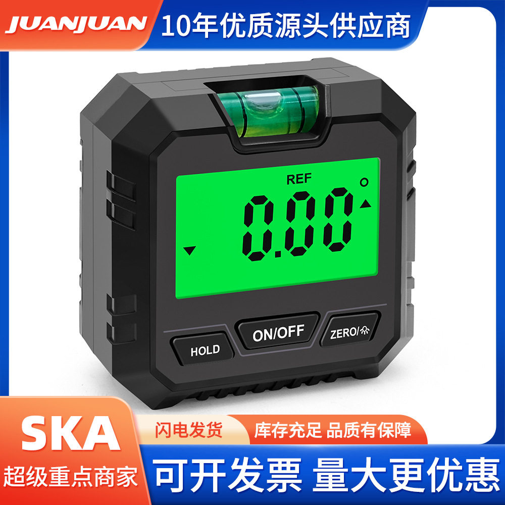 VA104-8数字量角器测斜水平仪 测角仪 测量斜角数显测斜仪测角规