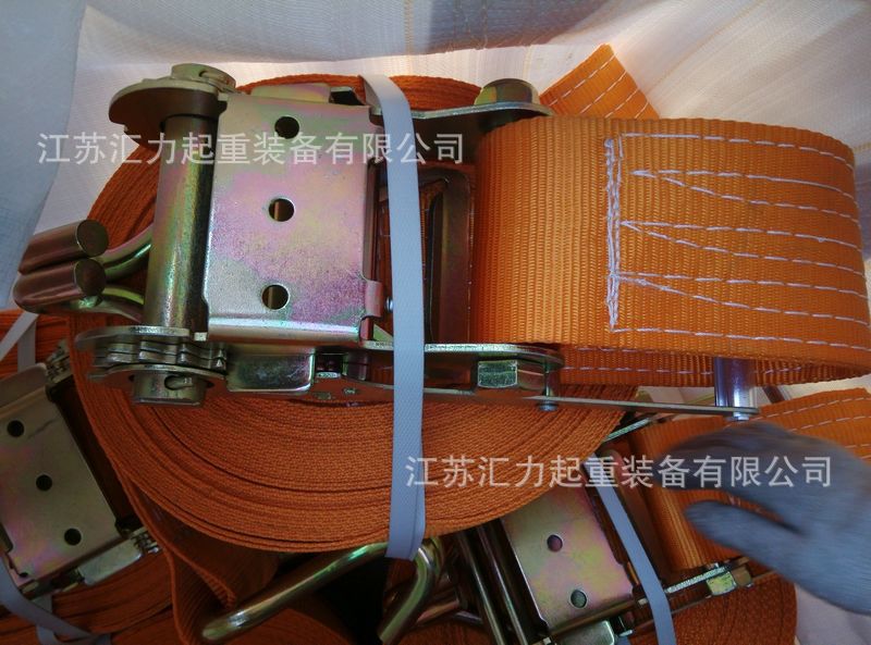 汽车拉紧器3寸8t 货物捆绑器8cm*10m汽车运输固定带