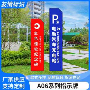 大型导向指示牌户外遗址纪念碑游乐园文化园导视牌营销中心指路牌