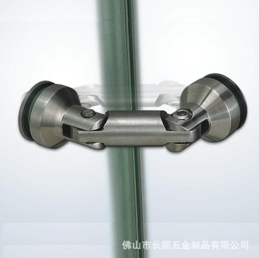 长固ST-N001玻璃与玻璃连接件万向连接件 固件杆 门窗五金