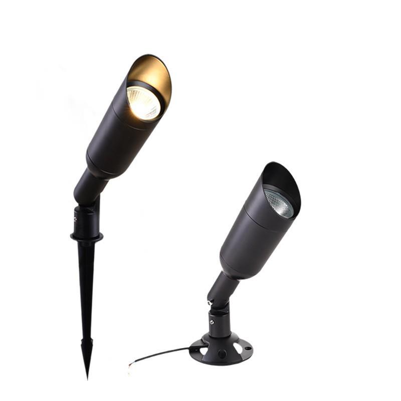 LED插地灯外壳10W12W15W直径65MM全铝压铸地插灯草坪灯庭院灯外壳