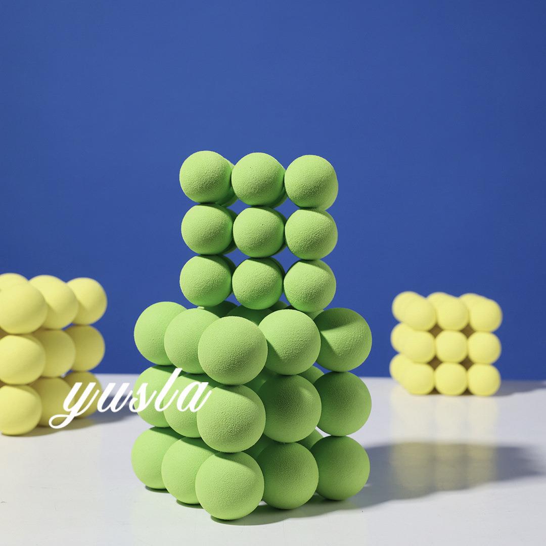 简约现代魔方球客厅电视柜儿童房售楼处样板间玄关柜摆件软装饰品