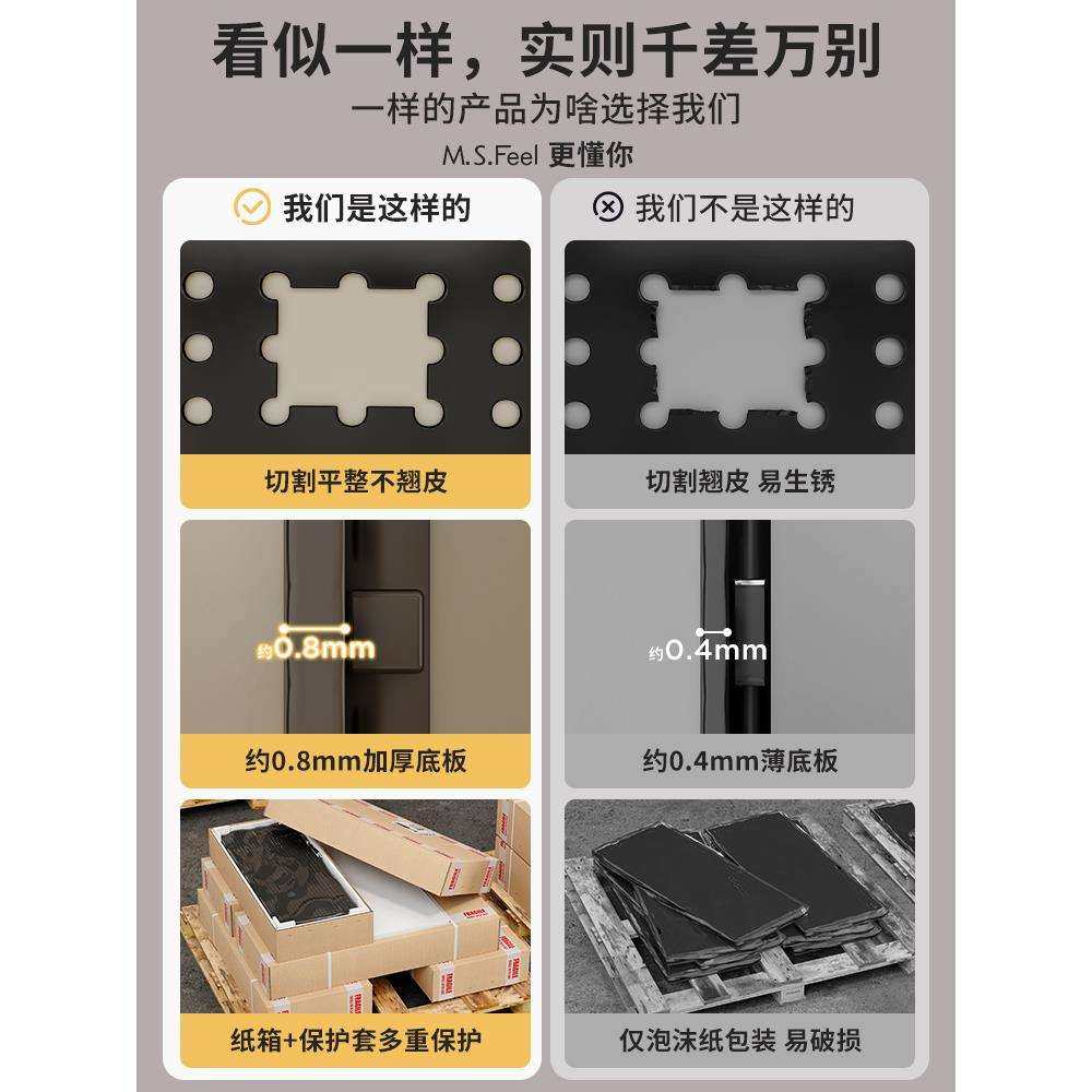 工具墙洞洞板挂板收纳架子墙上置物架冲孔板五金不锈钢整理道,电子元器件市场,集成电路（IC）,淘宝优惠券,粉丝福利购,淘宝优惠卷