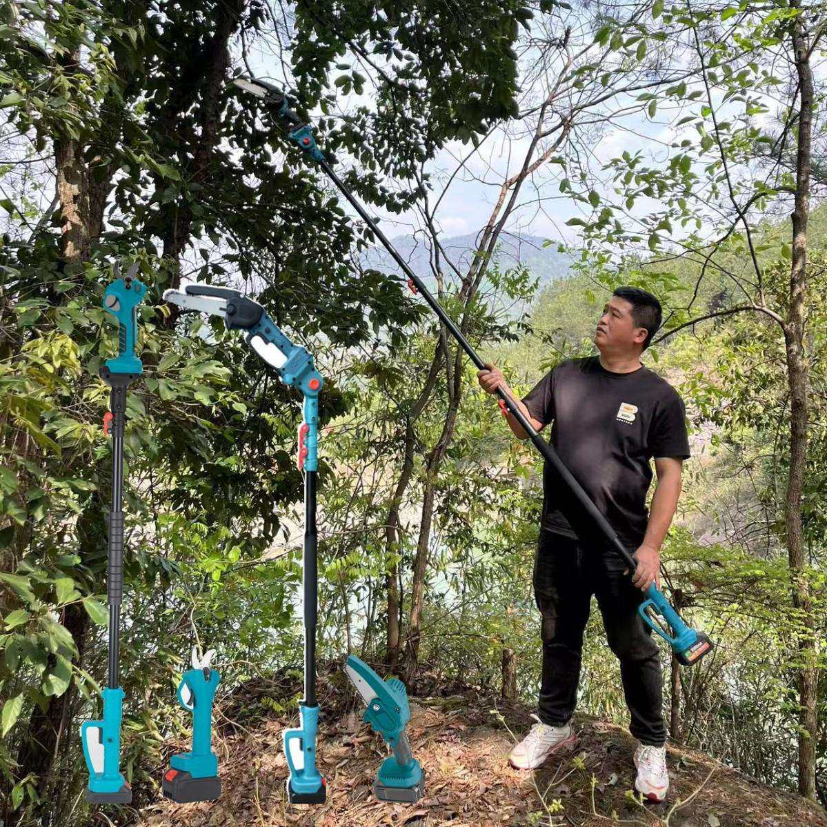 2025手持家用新款锂电链条锯充电式伐木户外修枝电锯单手锯电链锯,电子元器件市场,集成电路（IC）,淘宝优惠券,粉丝福利购,淘宝优惠卷