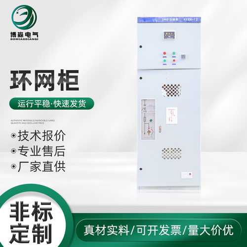 高压环网柜 XGN-12高压开关柜成套设备 高压环网柜10KV 进出线柜
