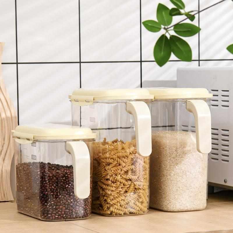 面条五谷杂粮收纳盒密封罐储存罐神器米桶粮食装储物厨房加厚豆子