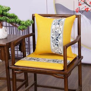 加厚沙发坐垫乳胶棕垫座椅椅子中式茶椅垫实木家具圈椅椅垫餐椅垫
