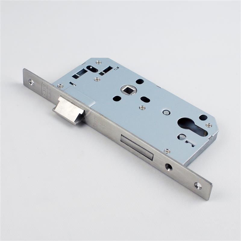 4585防檫静音 5572CE防火认证 磁吸静音 6085机械门锁 欧标锁体