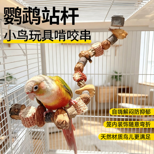 小太阳鹦鹉解闷啃咬磨牙攀爬梯