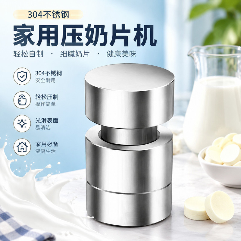 卡通图案奶片模具手动压片机家用自制奶粉奶片宝宝零食工具