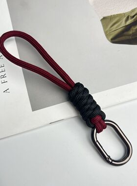 户外露营手工编织钥匙扣挂绳书包锁扣挂件男女通用钥匙链