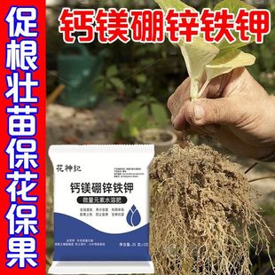 钙镁硼锌铁钾叶面肥通用蔬菜果树防裂中微量元 高钙叶肥 素肥料正品