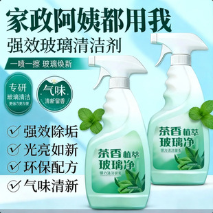 大瓶玻璃清洁剂家用擦窗保洁专用强力去污除垢浴室水渍镜子窗户