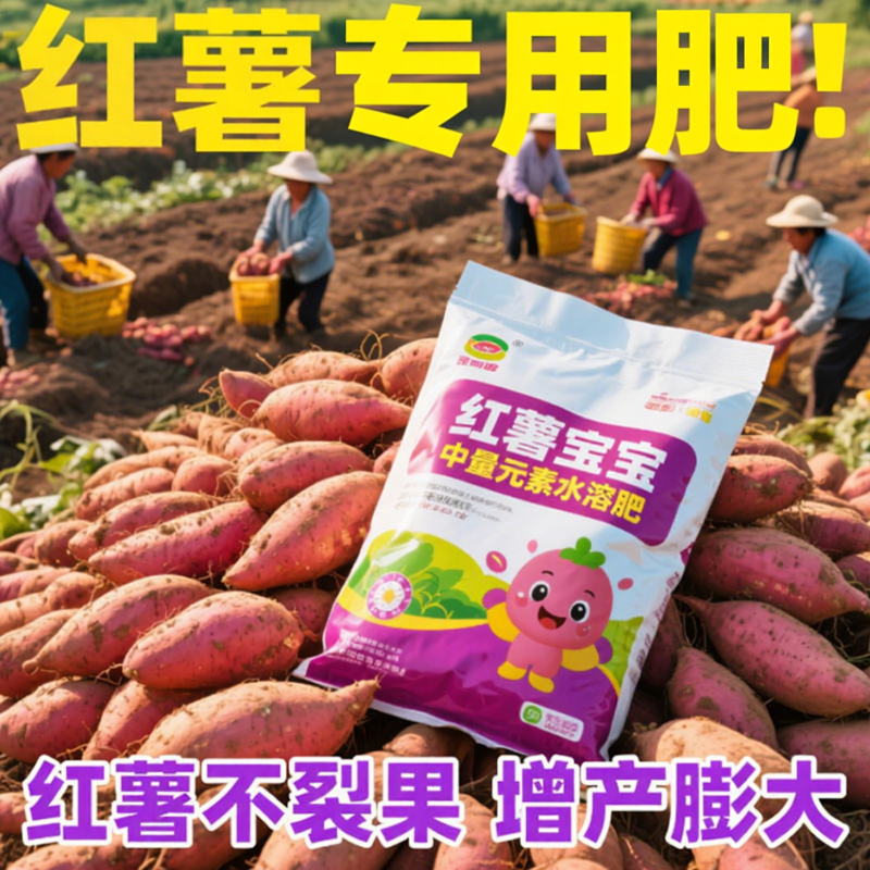 正品红薯宝宝增产膨大中量元素