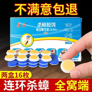 强效蟑螂药出租屋家用非无毒一窝端厨房内蟑螂克星灭虫神器方便贴