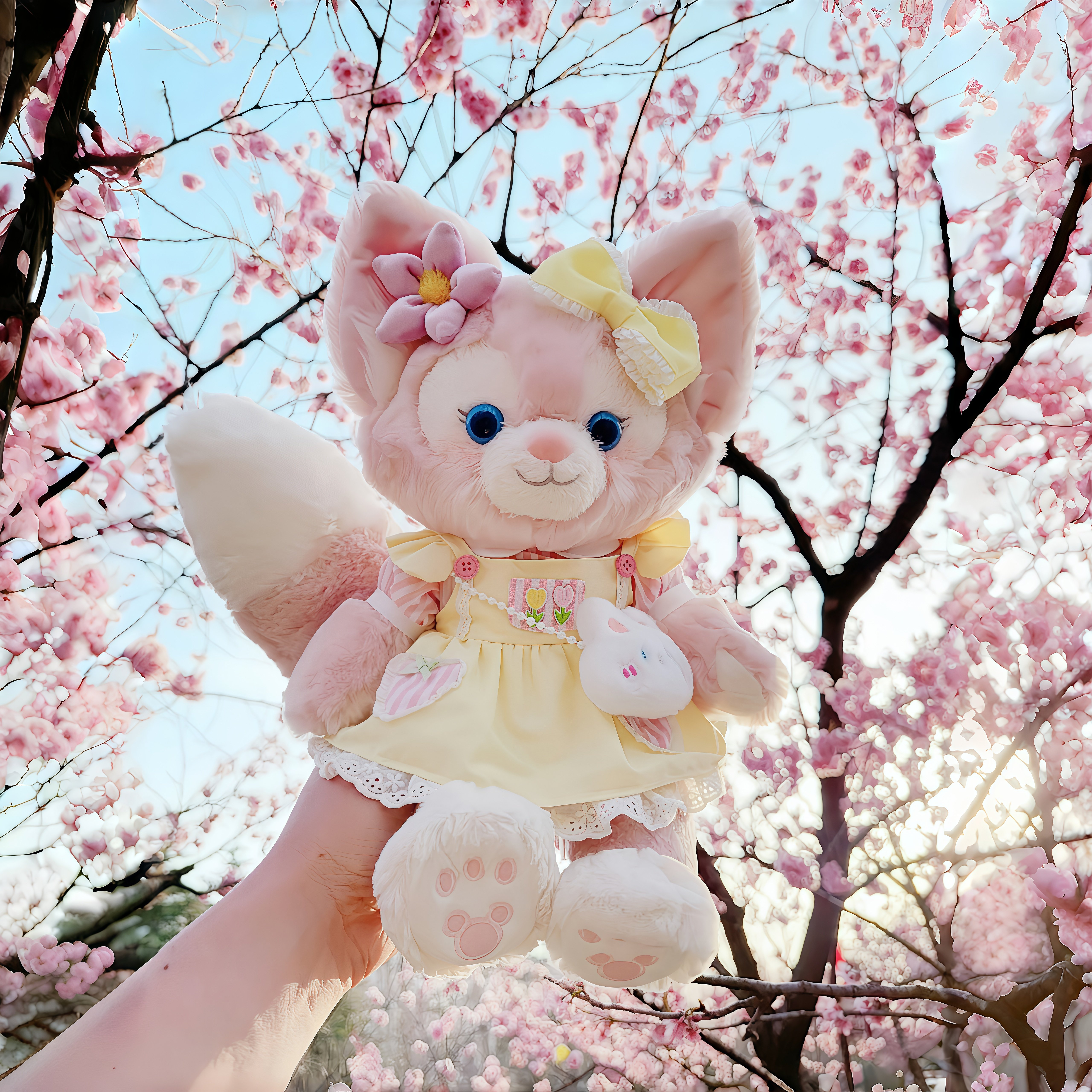 S号可抱睡贝儿毛绒公仔手感柔软