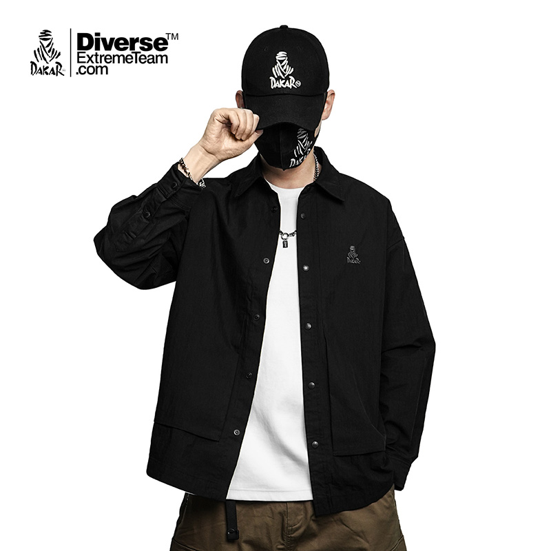 diverse衬衫男外套男休闲新款